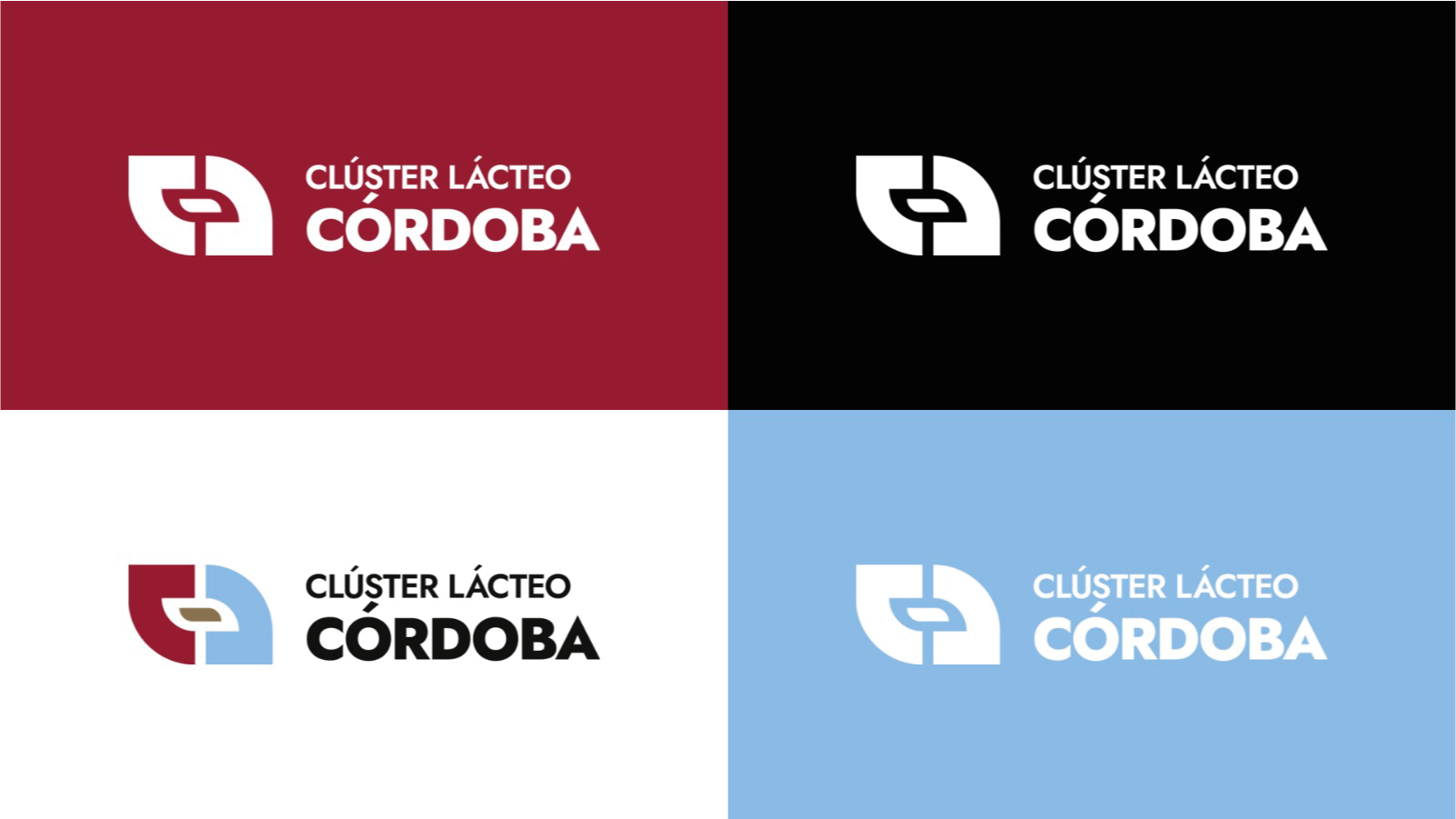 Logos en los diferentes colores